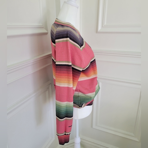 Aviator Nation, Serape Bolt Stitch Sweatshirt, Small - Picture 2 of 6